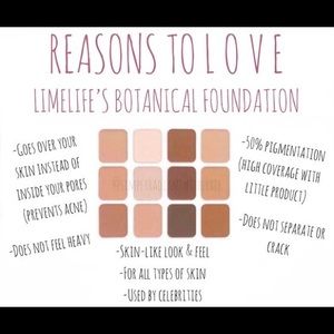 LimeLife botanical foundation!